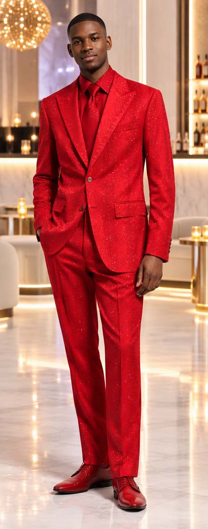 Barabas Elite Red Tuxedo