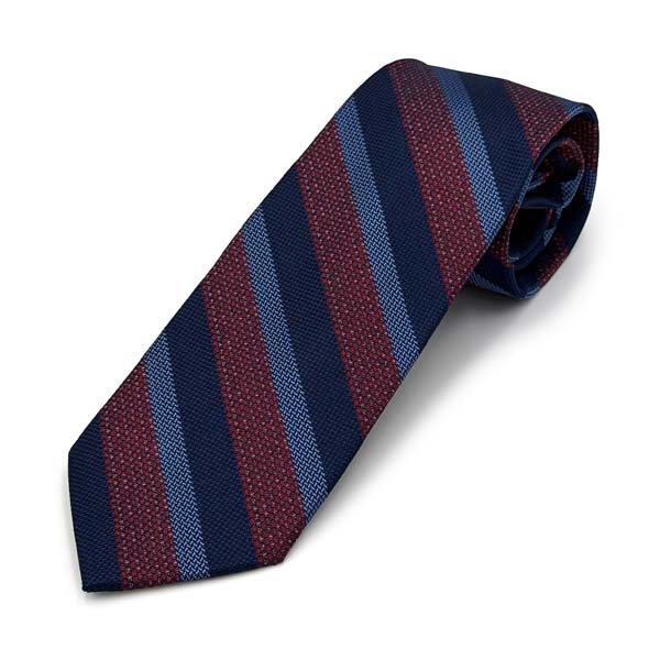 Bruno Piattelli Necktie Red Blue Navy