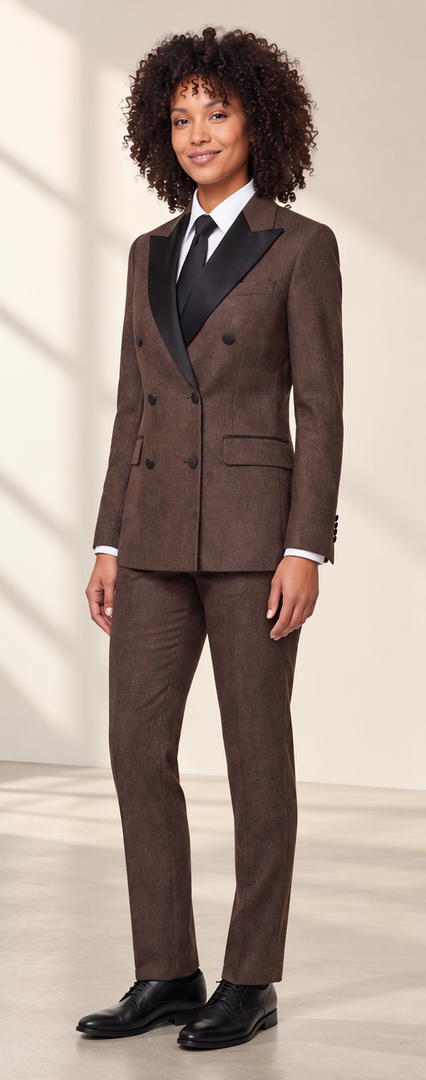 Karl Lagerfeld Double Breasted Tuxedo Modena Shirt Tie