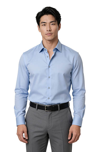 Proper Dress Shirt Blue