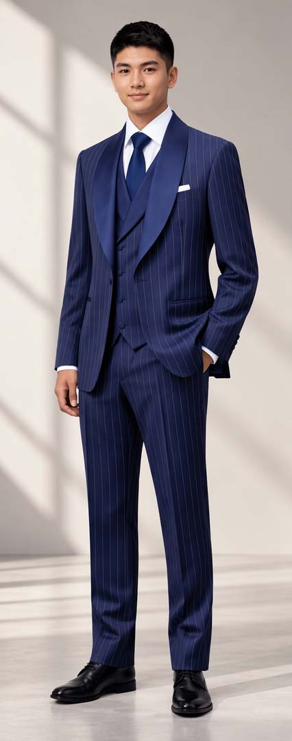 Rossiman Blue Tuxedo