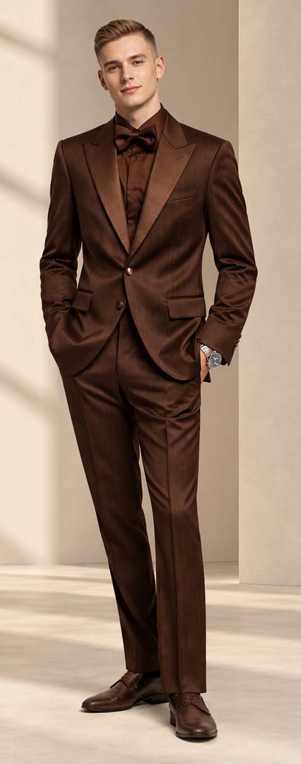 Rossiman Brown Tuxedo