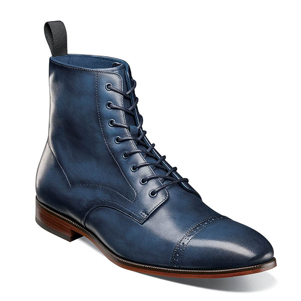 Stacy Adam Henry Shoes NVY 25718-410