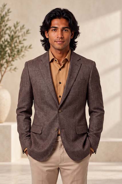 Tiglio Dolcetto Jacket Brown